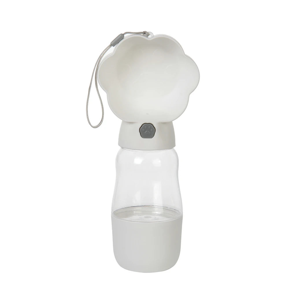 2-in-1 Portable Dog Water Bottle with Food Container
