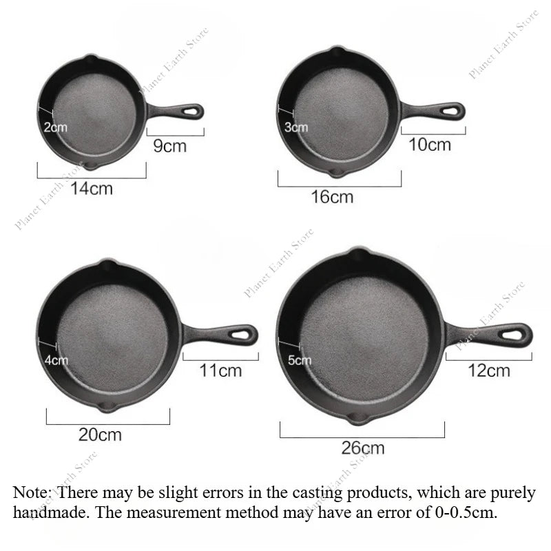 Titanium Cast Iron Skillet