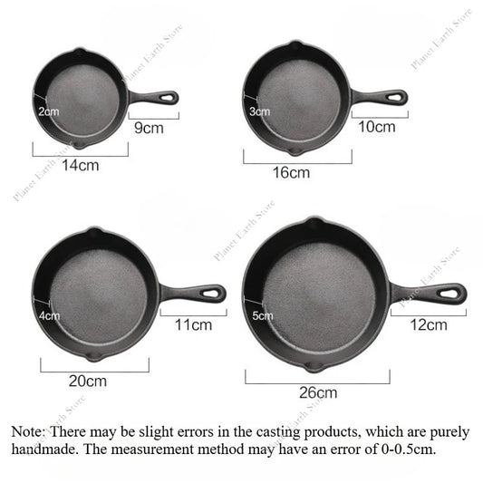 Titanium Cast Iron Skillet