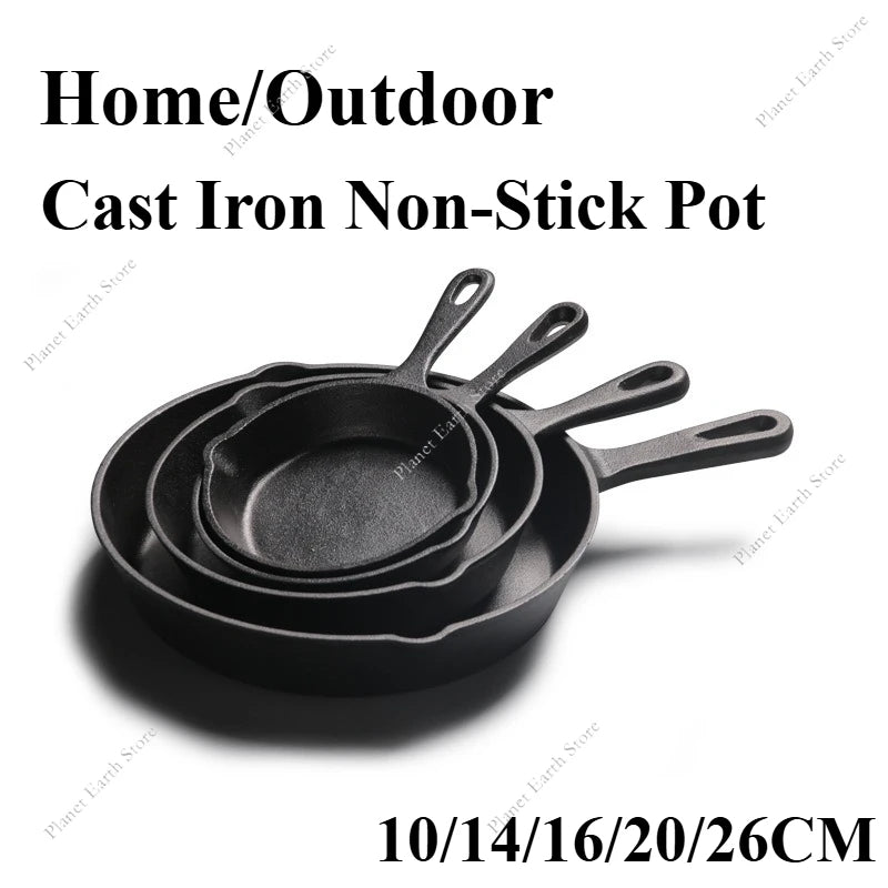 Titanium Cast Iron Skillet
