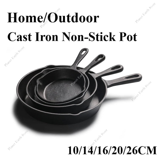Titanium Cast Iron Skillet