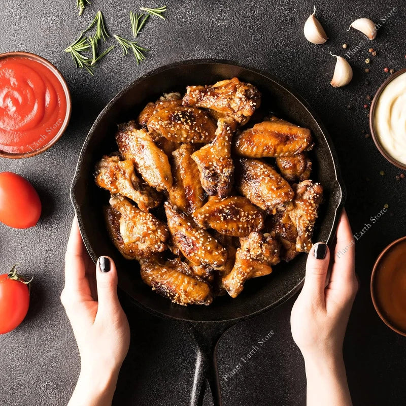 Titanium Cast Iron Skillet