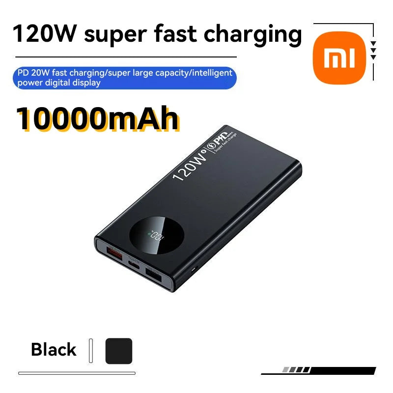 Xiaomi 120W 50000mAh High Capacity Power Bank – Super Fast Charging for All Devices